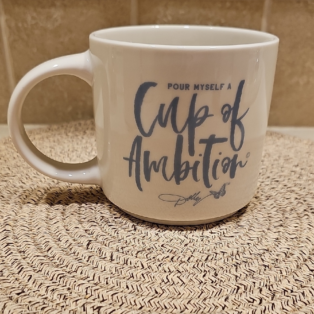 New Dolly Parton  'Cup Of Ambition' Mug